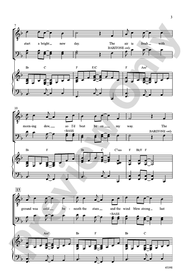 Heading Home – TBB Choral Octavo (Digital Download)