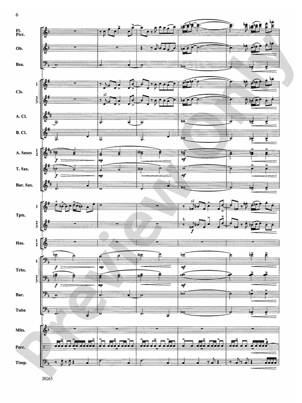 A Simple Celebration - Concert Band Conductor Score & Parts (Digital Download)