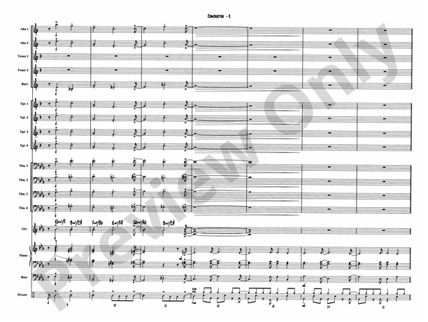 Narnian Dance - Jazz Ensemble Conductor Score & Parts (Digital Download)