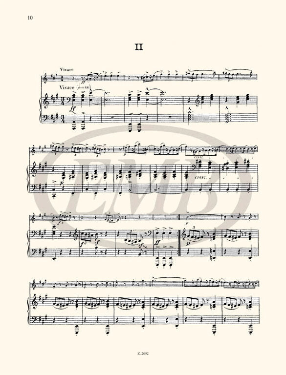 Weiner - Sonata #1 in Dmaj Op9 - Violin/Piano Accompaniment EMB Z2692