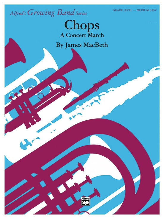 Chops - Concert Band Conductor Score & Parts (Digital Download)