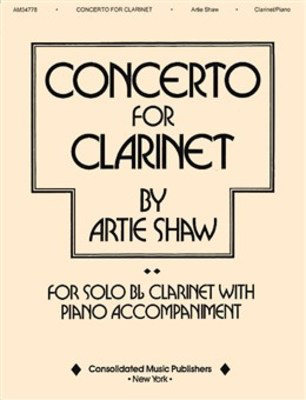 Shaw - Concerto for Clarinet - Clarinet Music Sales CC10729