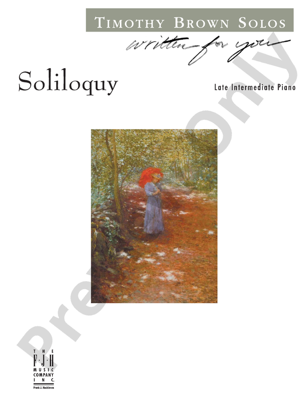 Soliloquy - Piano (Digital Download)