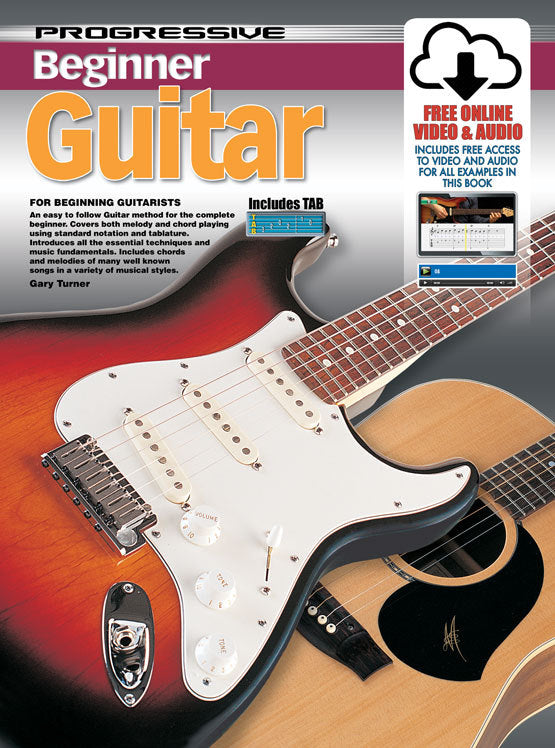 Progressive Beginner Guitar Book/OA Guitar Method Turner Gary Koala
