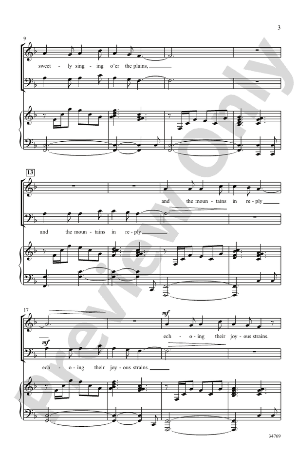 Angels' Gloria – SAB Choral Octavo (Digital Download)
