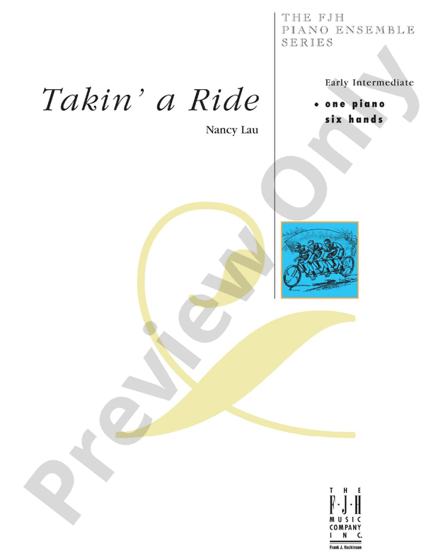 Takin' a Ride - Piano (Digital Download)