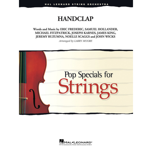 Moore - HandClap - String Orchestra Grade 3.5 Score/Parts  Hal Leonard 4492058