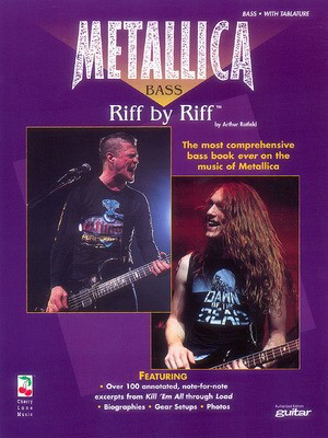 Metallica - Bass Riff by Riff, Volume 1 - Bass Guitar Cherry Lane Music Bass TAB