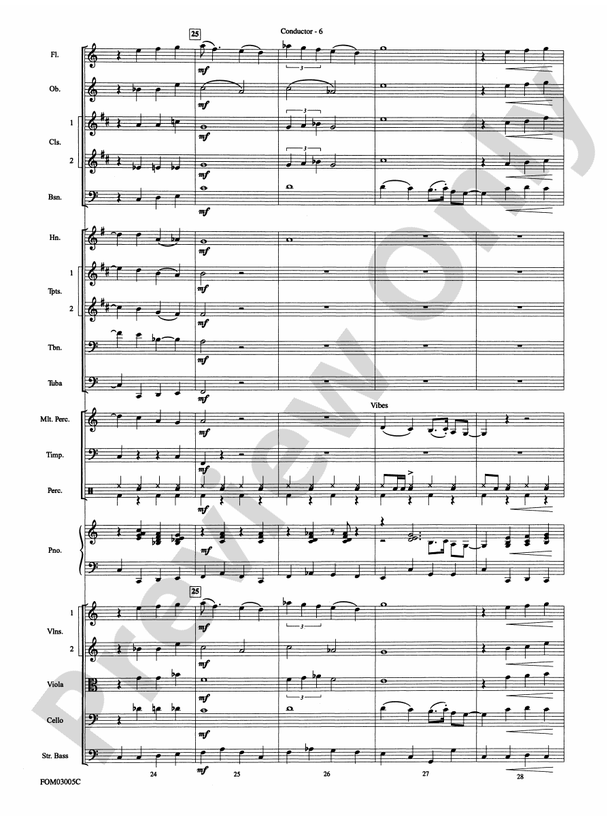 New York, New York, Theme from - Full Orchestra Conductor Score & Parts (Digital Download)