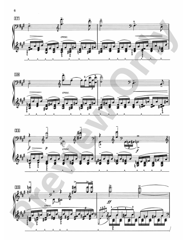 Rachmaninoff - Preludes, Opus 23 - Piano (Digital Download)