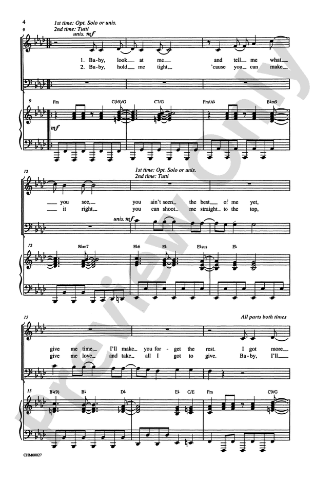 Fame – SATB Choral Octavo (Digital Download)