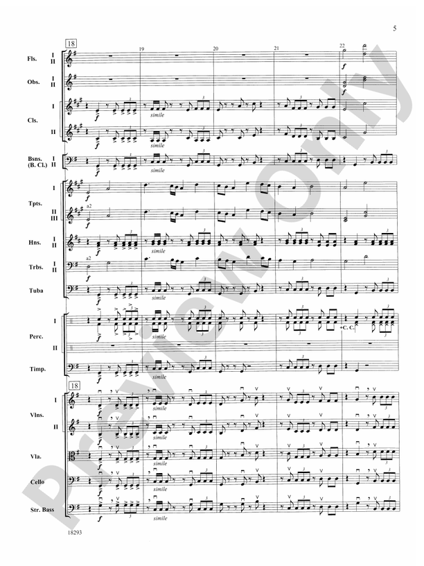 Millennium – Full Orchestra Conductor Score & Parts (Digital Download)
