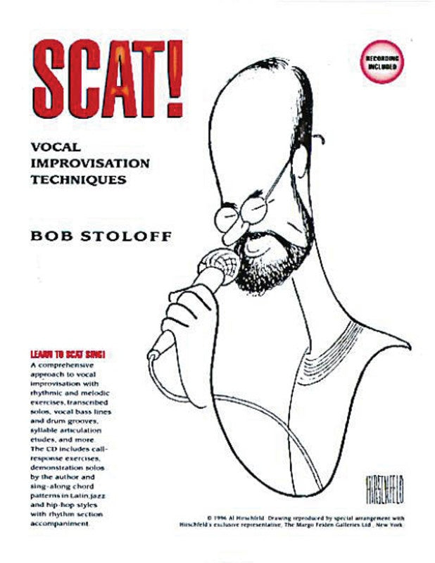 Scat! - Vocal Improvisation Techniques - Bob Stoloff - Vocal Jamey Aebersold Jazz /CD