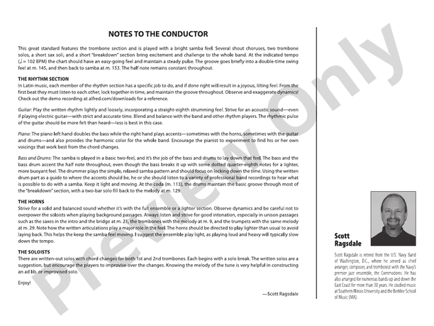 This Can't Be Love – Jazz Ensemble Conductor Score & Parts (Digital Download)