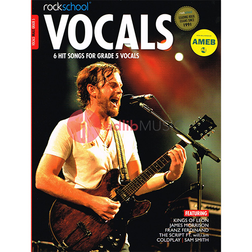 Rockschool Vocals - Grade 5 Male - 2014-2020 - Vocal Rock School Limited Sftcvr/Online Audio