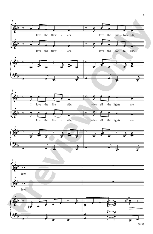 I Love the Mountains - 2 Part Treble Choral Octavo (Digital Download)