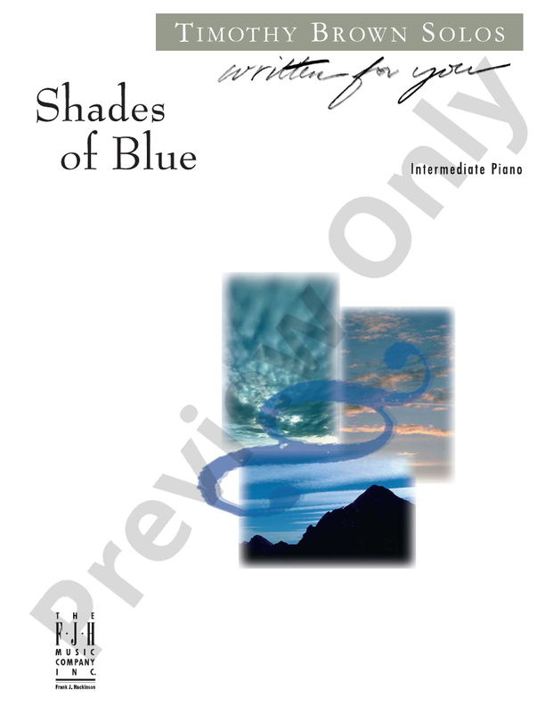 Shades of Blue - Piano (Digital Download)