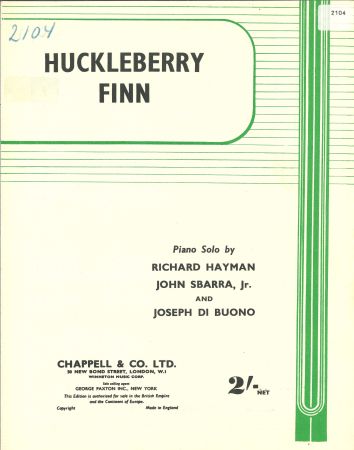 Huckleberry Finn - Piano Solo (Digital Download)