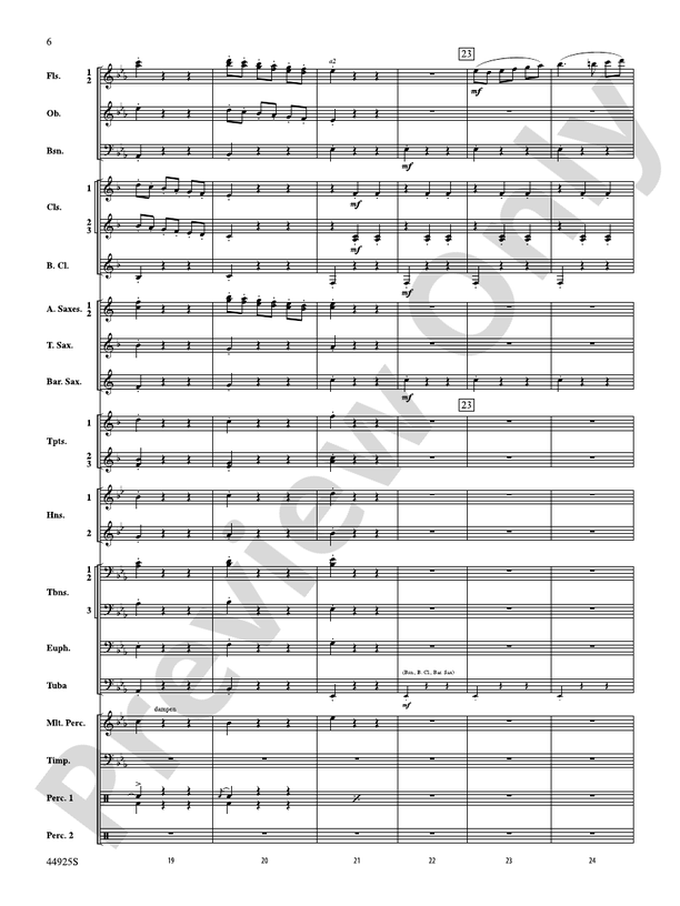 Suite from Symphonie Fantastique - Concert Band Conductor Score & Parts (Digital Download)