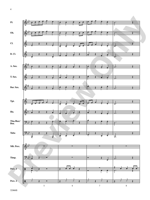 North Country Celebration - Concert Band Conductor Score & Parts (Digital Download)