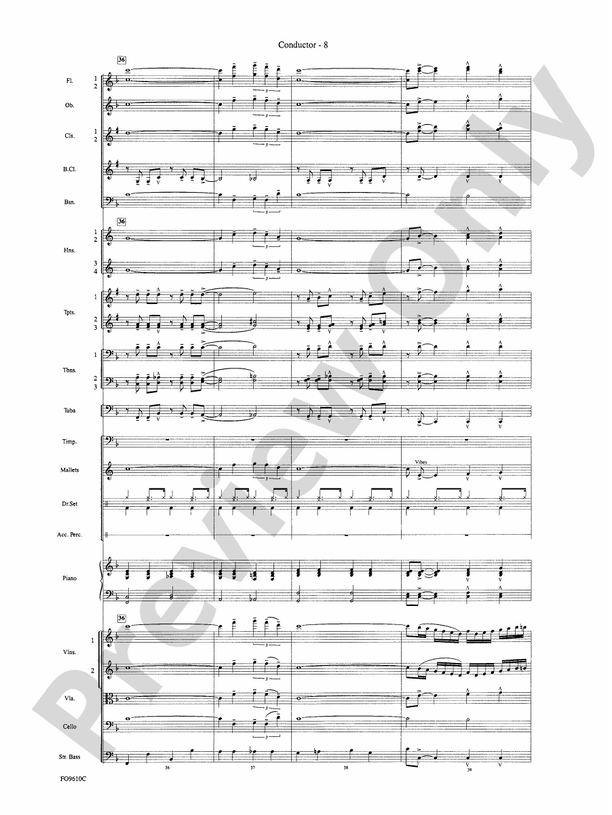A Salute to the Big Apple – Full Orchestra Conductor Score & Parts (Digital Download)