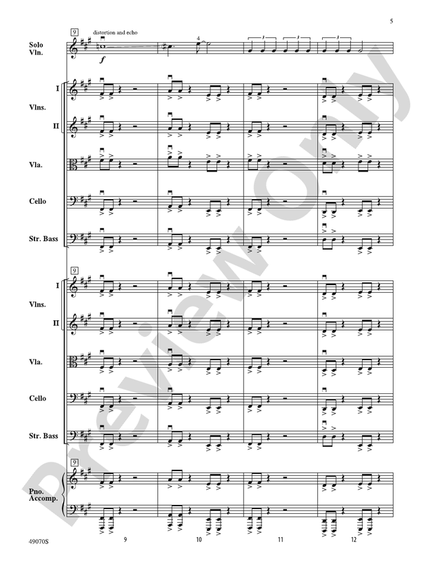 Crazy Train - String Orchestra Conductor Score & Parts (Digital Download)