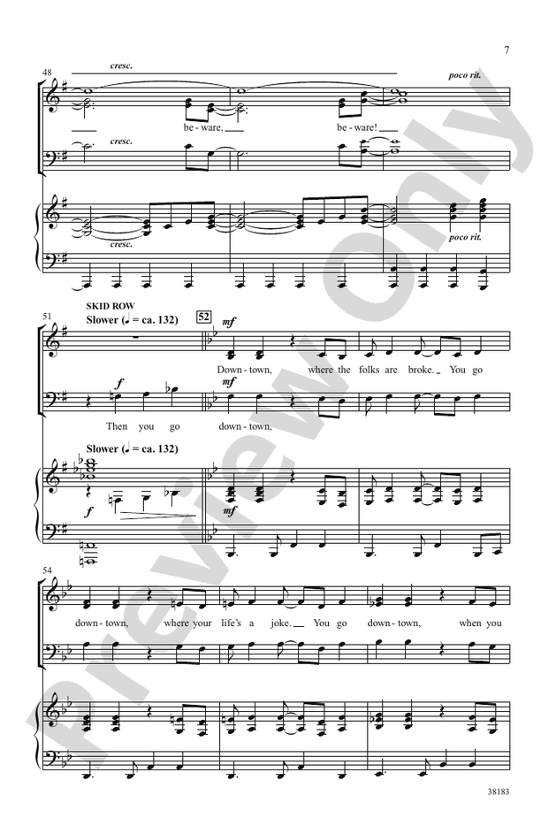 Little Shop of Horrors: A Choral Medley - SAB Choral Octavo (Digital Download)