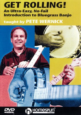 Get Rolling - An Ultra-Easy, No-Fail Introduction to Bluegrass Banjo - Banjo Homespun