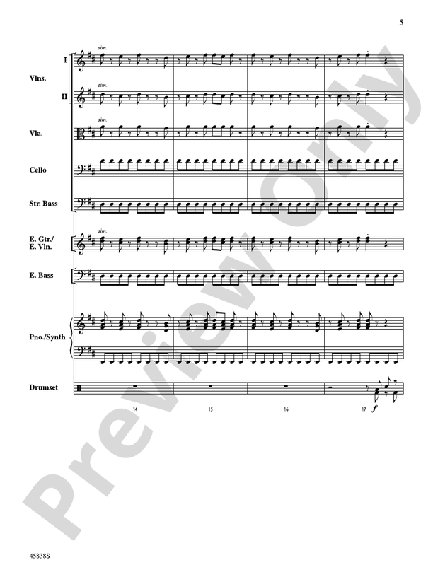 First Snow - String Orchestra Conductor Score & Parts (Digital Download)