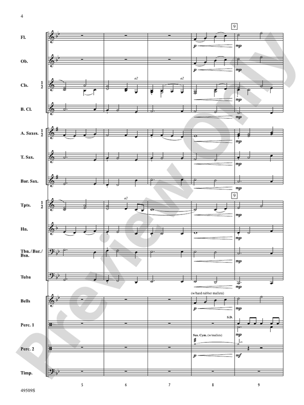 Joyous Venture - Concert Band Conductor Score & Parts (Digital Download)