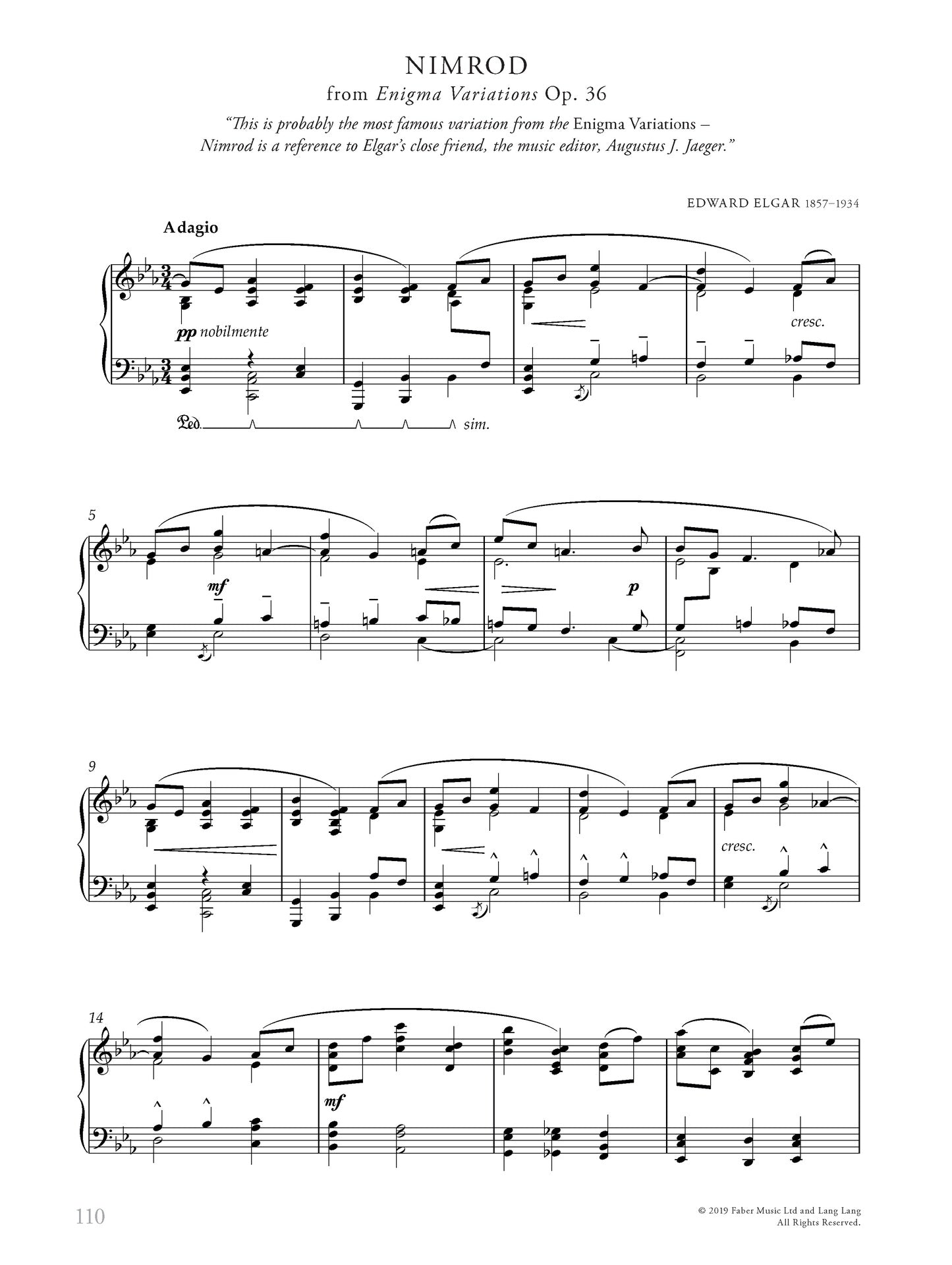 Lang Lang Piano Book Encore Edition