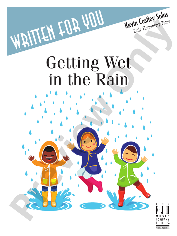 Getting Wet in the Rain - Piano (Digital Download)