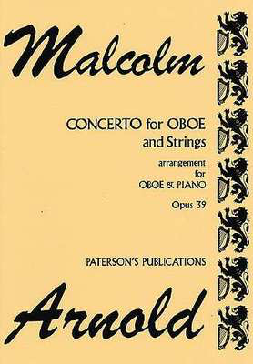 Concerto Op 39  - Arnold - Oboe & Piano - Novello