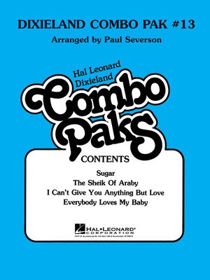 Dixieland Combo Pak 13 - Paul Severson Hal Leonard Score/Parts/CD