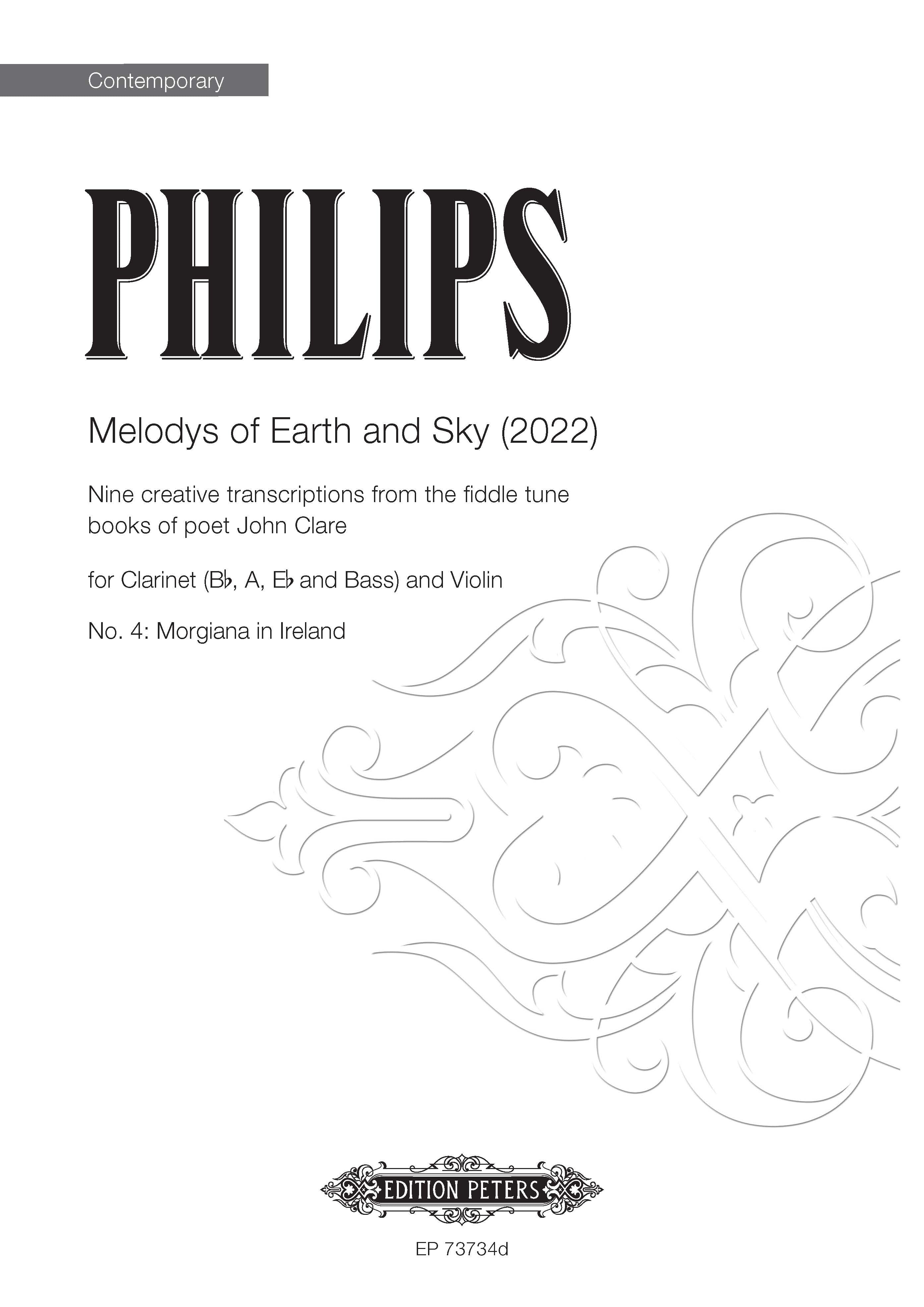 No.4: Morgiana In Ireland (from 'Melodys Of Earth And Sky') (EP73734d) - Clarinet/Violin (Digital Download)