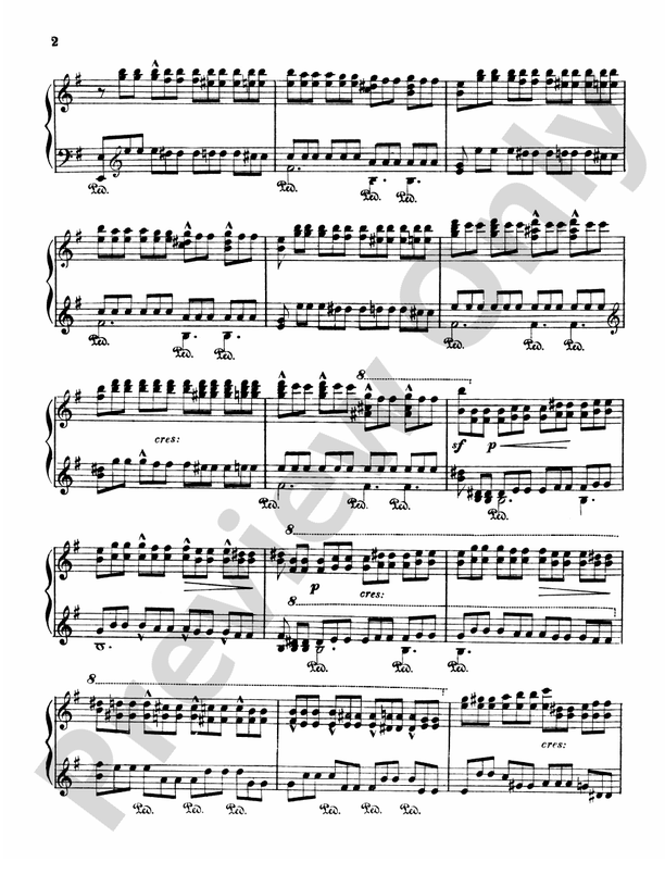 Albeniz - Deseo (Estudio de Concierto) - Piano Solo (Digital Download)