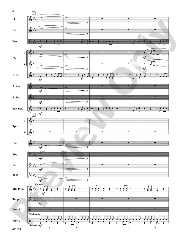 Onore! - Concert Band Conductor Score & Parts (Digital Download)