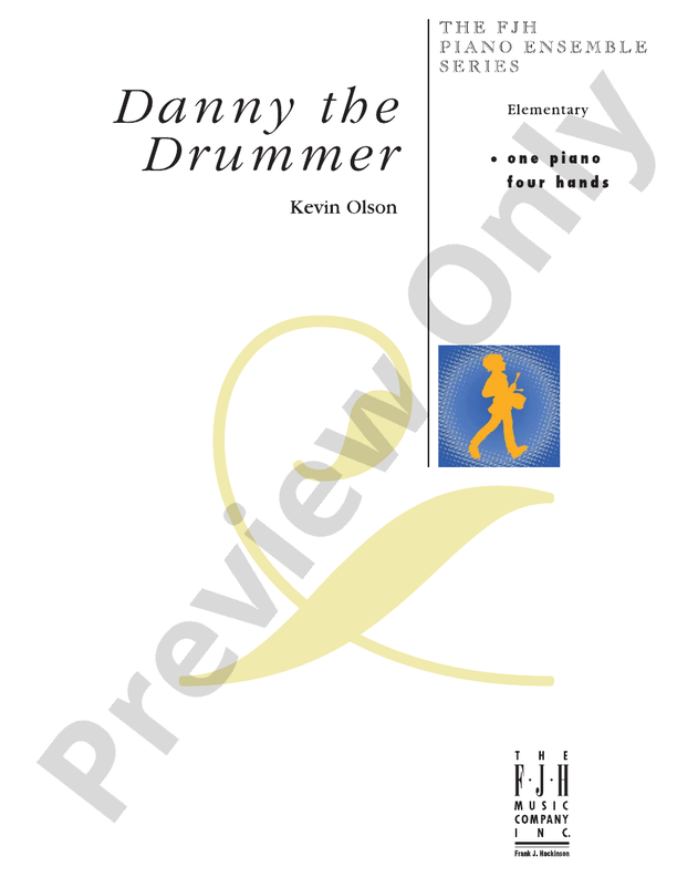 Danny the Drummer - Piano (Digital Download)