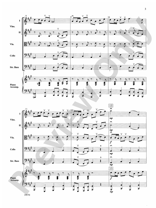 Johnny Appleseed Suite – String Orchestra Conductor Score & Parts (Digital Download)