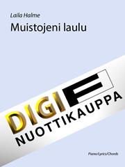 Muistojeni laulu - Piano Solo (Digital Download)