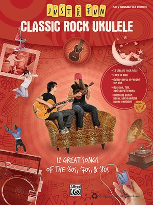 Classic Rock Ukulele - Ukulele Hal Leonard Melody Line, Lyrics & Chords