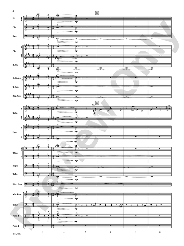 Dallas (Main Title) - Concert Band Conductor Score & Parts (Digital Download)