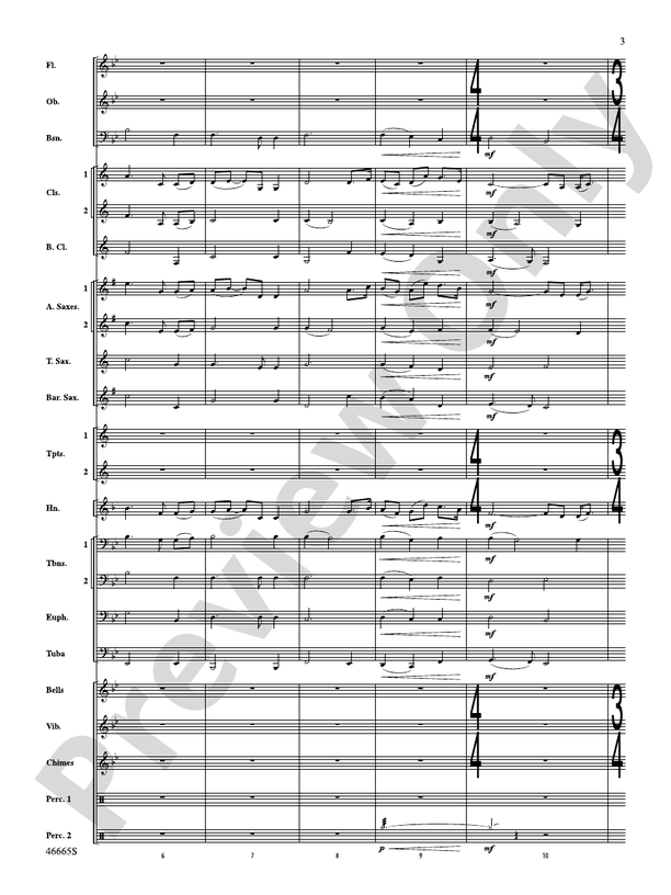 An Everlasting Spirit - Concert Band Conductor Score & Parts (Digital Download)