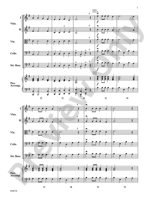 On the Open Seas - String Orchestra Conductor Score & Parts (Digital Download)