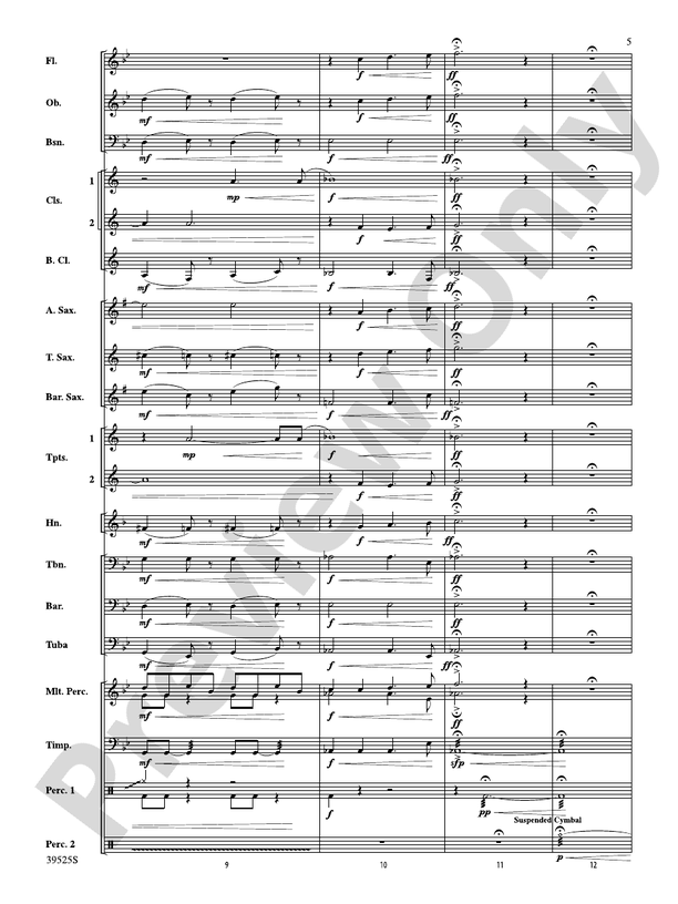 Zombie Dreams - Concert Band Conductor Score & Parts (Digital Download)