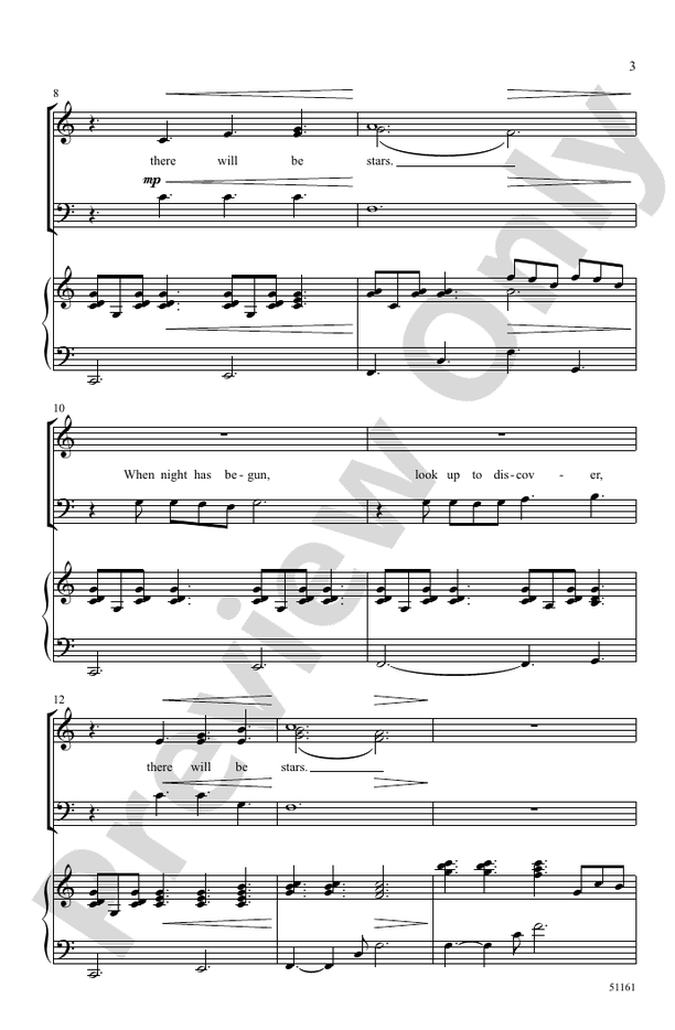 There Will Be Stars - SAB Choral Octavo (Digital Download)