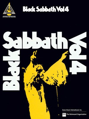 Black Sabbath Vol. 4 - Guitar Hal Leonard Guitar TAB