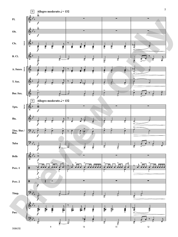 Mountainview Overture – Concert Band Conductor Score & Parts (Digital Download)