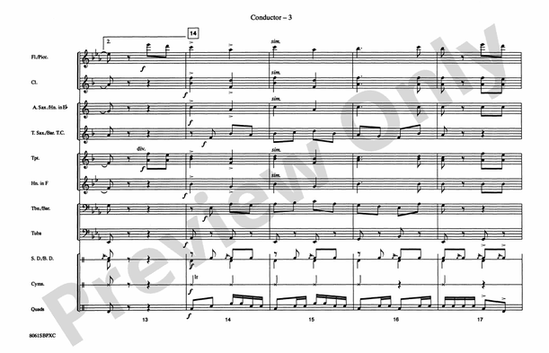 Service Songs - Set 2 (Marines/Air Force) – Marching Band Conductor Score & Parts (Digital Download)