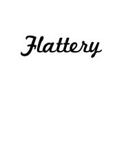 Flattery - PVG (Digital Download)